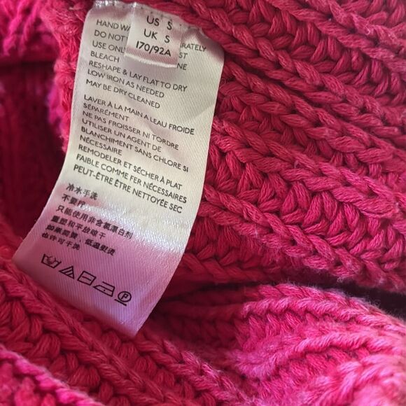 Free People Take Me Home Sweater in Pink S - Picture 6 of 7